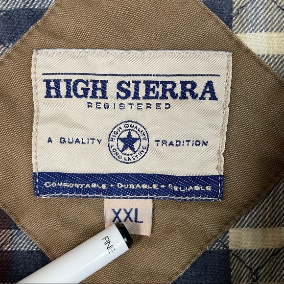 High Sierra Chore Coat Lined Jacket Size XXL - Picture 3 of 10